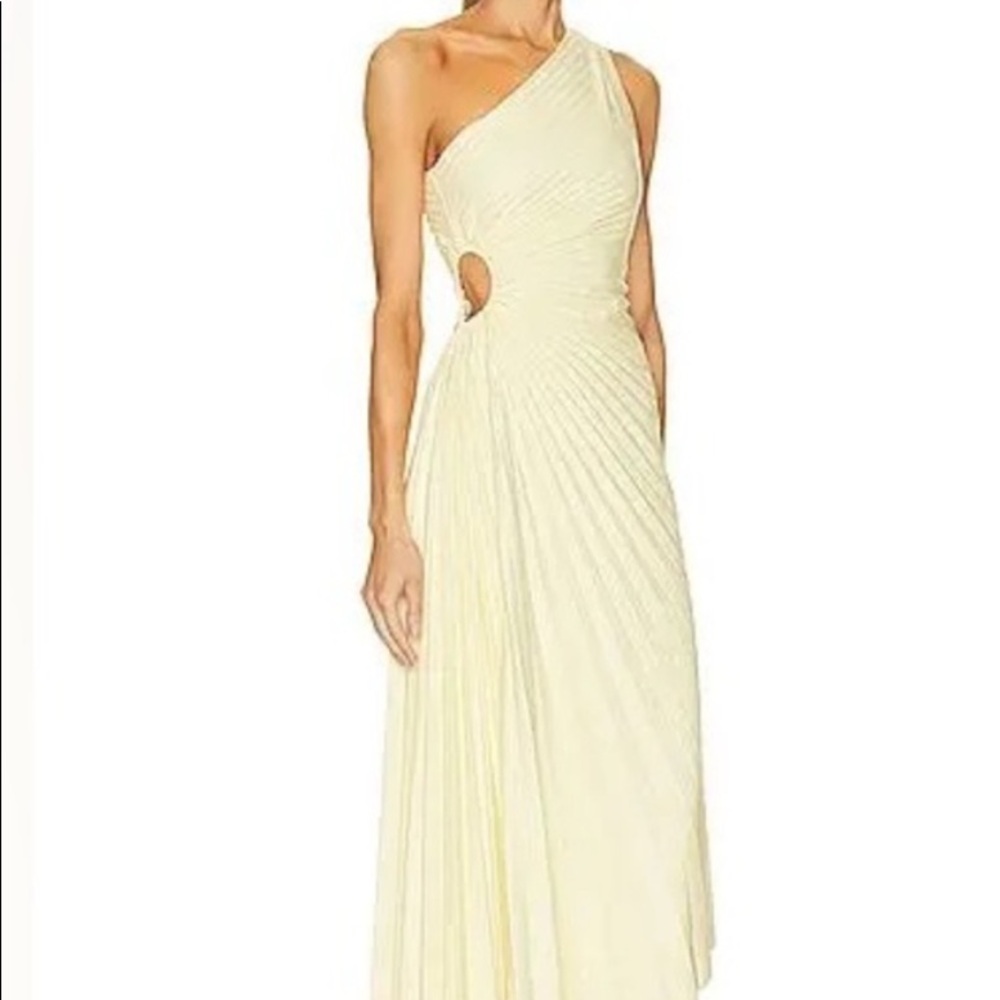 ALC Delfina Dress in Canary - Size 8 - Picture 3 of 8